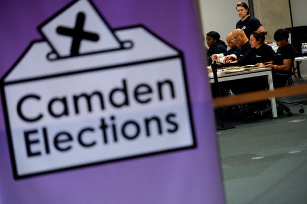 Counting under way in Holborn and St Pancras byelection