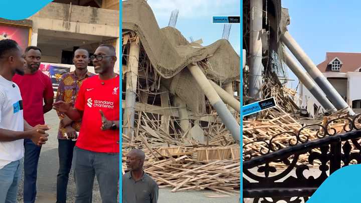 Pastor David Breaks Silence on Breaking Yoke Church Building Collapse, Explains What Happened