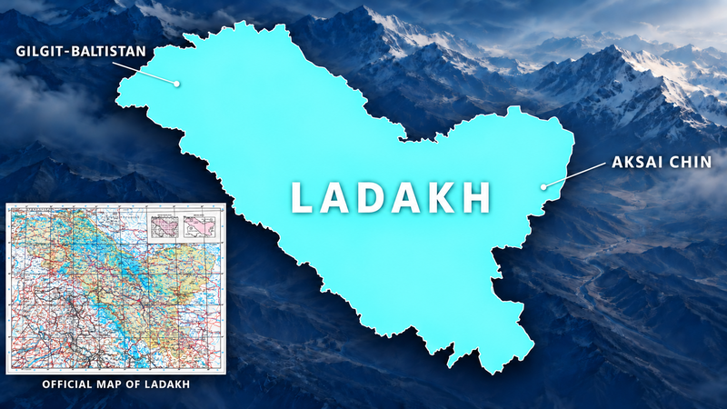 India names mountains, valleys and glaciers in Aksai Chin, PoK: What it means