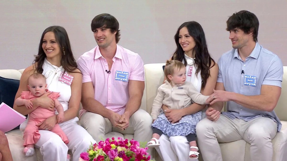 These identical twin sisters married identical twin brothers. They kept it secret for 4 years