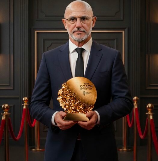 Luis de la Fuente Wins Best Coach Award at 2026 Ballon d’Or Ceremony
