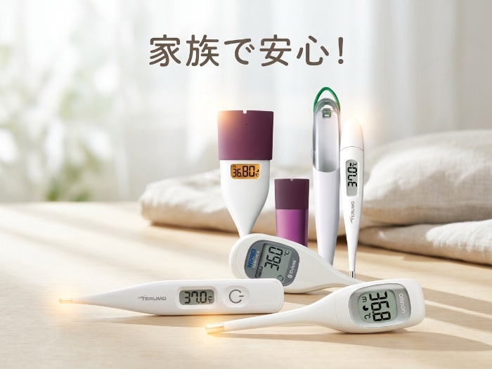 電子体温計で毎日の健康管理をサポート！オススメ体温計5選