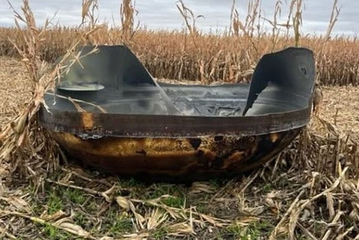 Huge metallic object found in US cornfield as officials investigate space debris