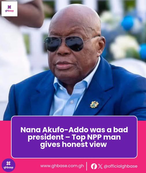 Nana Akua Addo was a bad president – Top NPP man gives his honest view