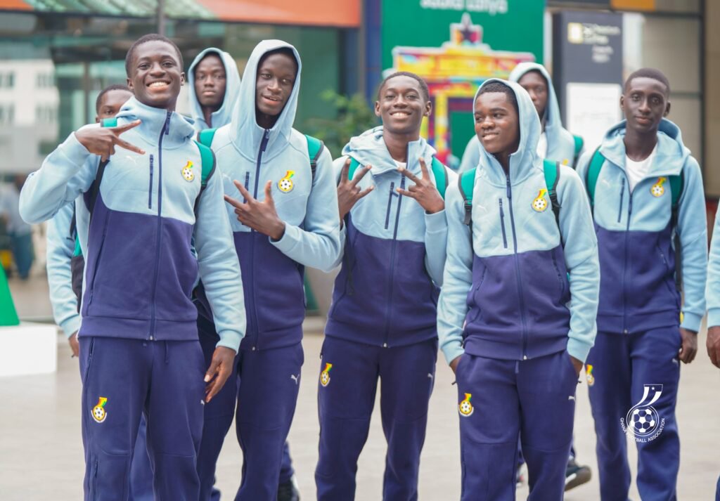 Ghana’s U-15 Boys depart Accra for Azerbaijan ahead of FIFA U-15 World Cup and Festival