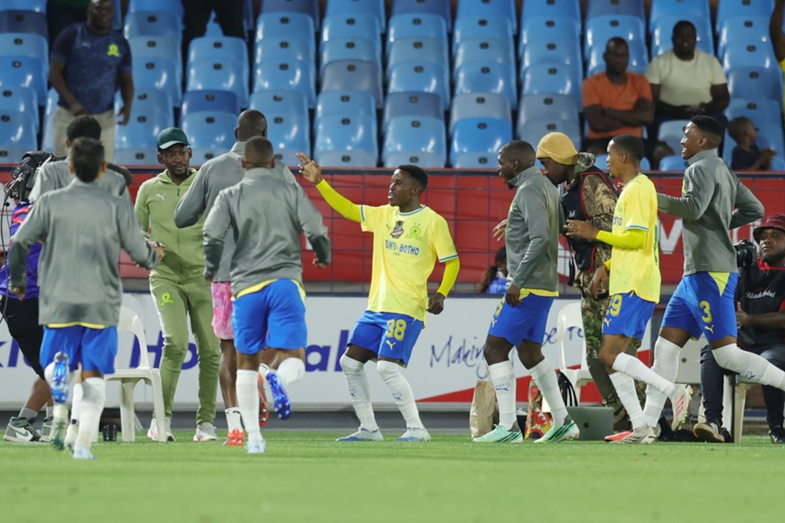Not quite a KO: Sundowns labour to Carling win against Gallants