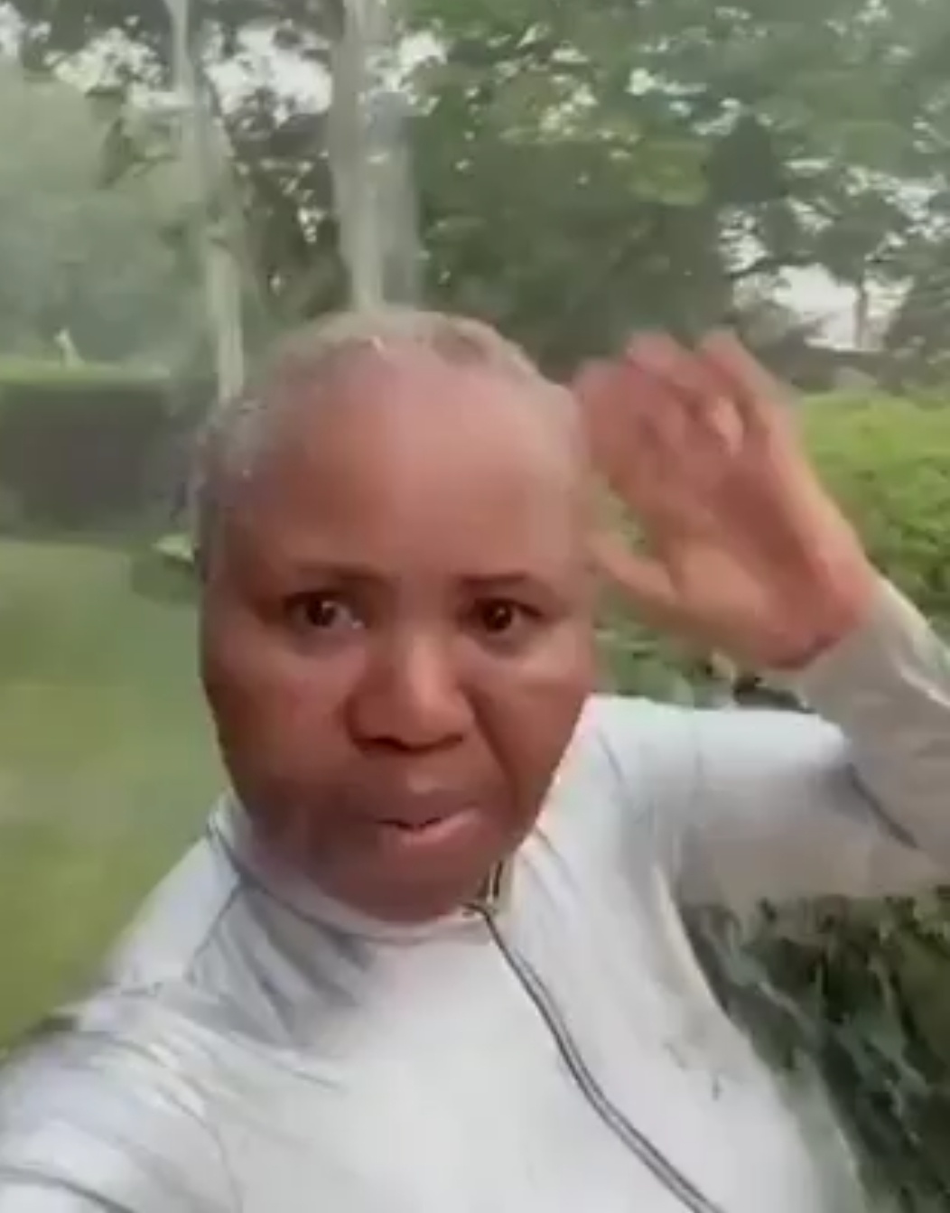 Claim says Lindiwe Zulu is distressed by the tears of those she allegedly robbed