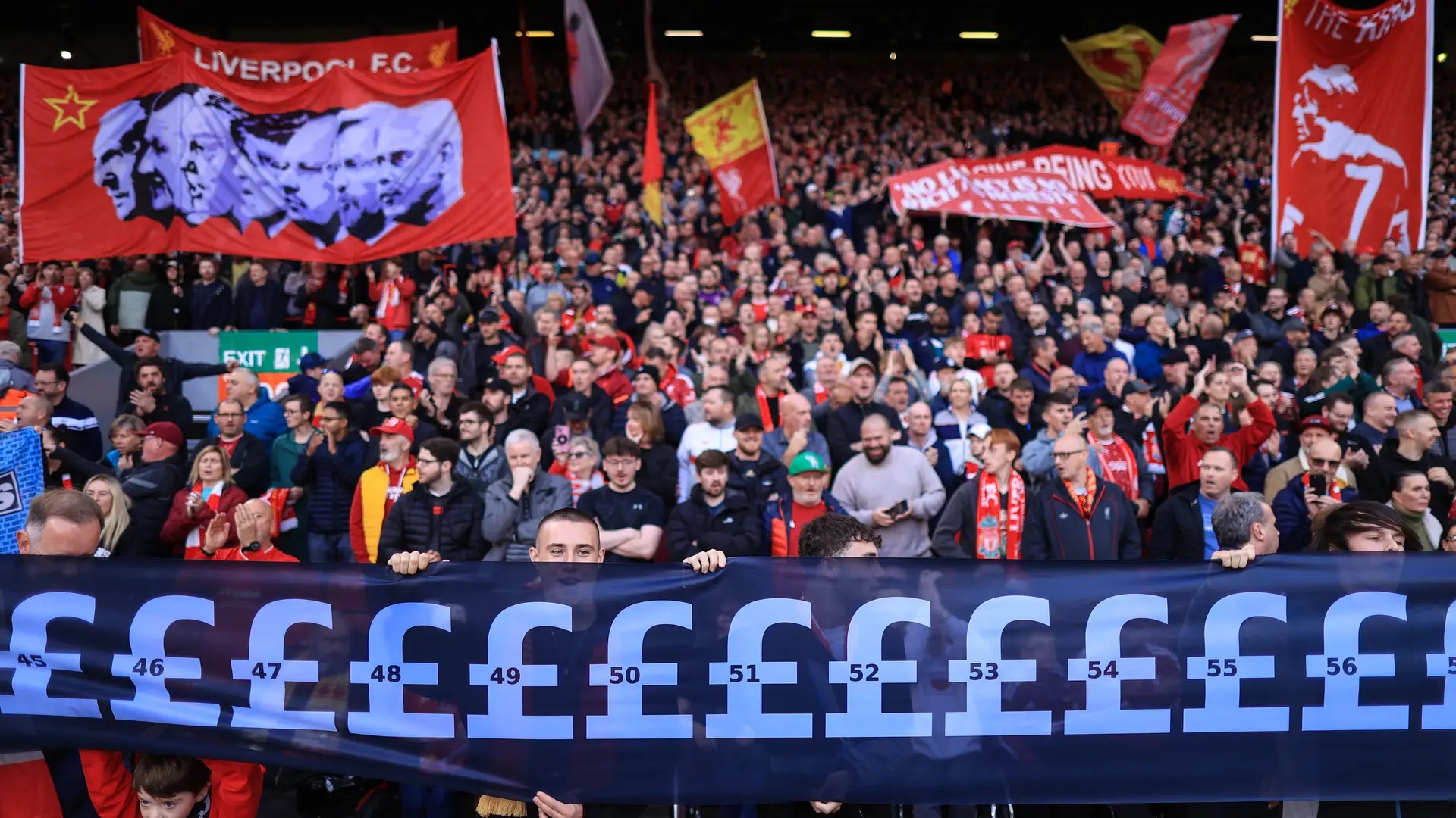 Liverpool fans mock Man City fans with brutal chant not heard on Sky Sports