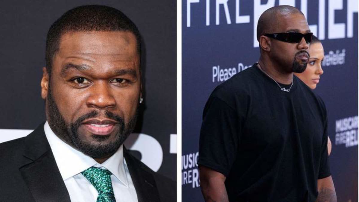 50 Cent Shades Kanye West, Jokes Controversial Rapper Will Perform at His Future Wedding ‘If He’s Not Banned’