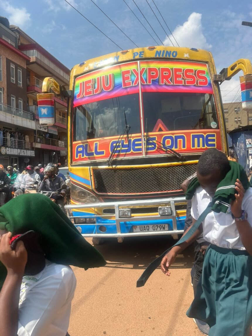 Public intervention saves 73 Lubiri High School students after bus loses control