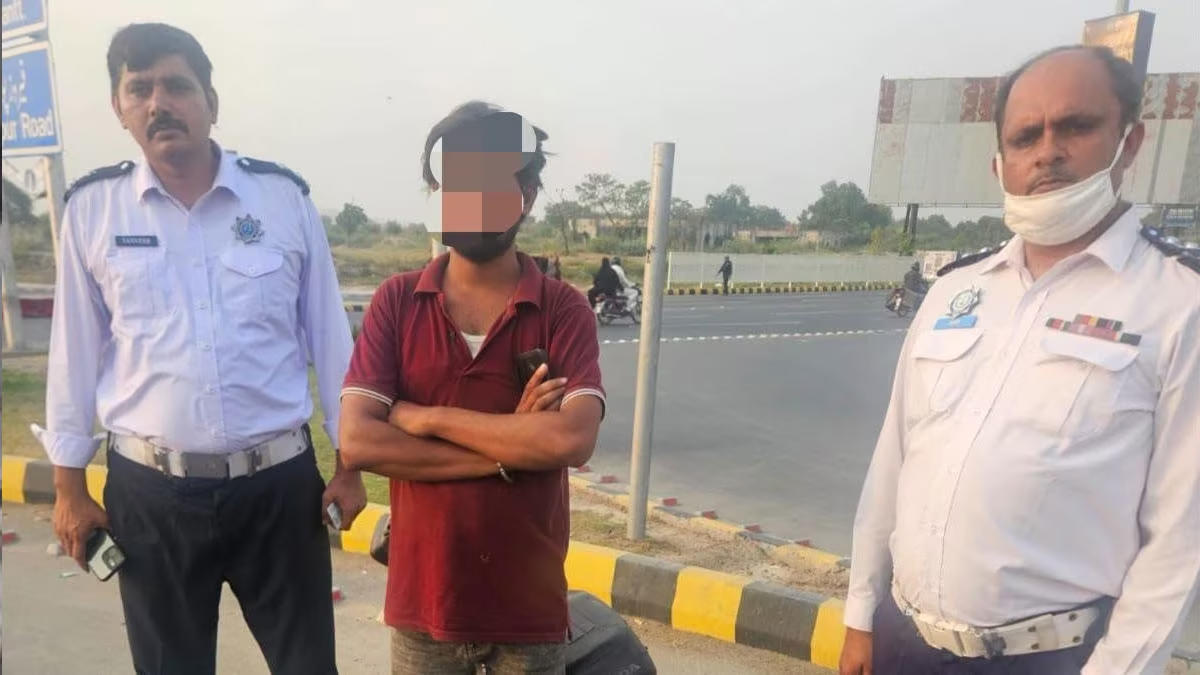 Motorcyclist with 113 outstanding e-challans arrested in Lahore