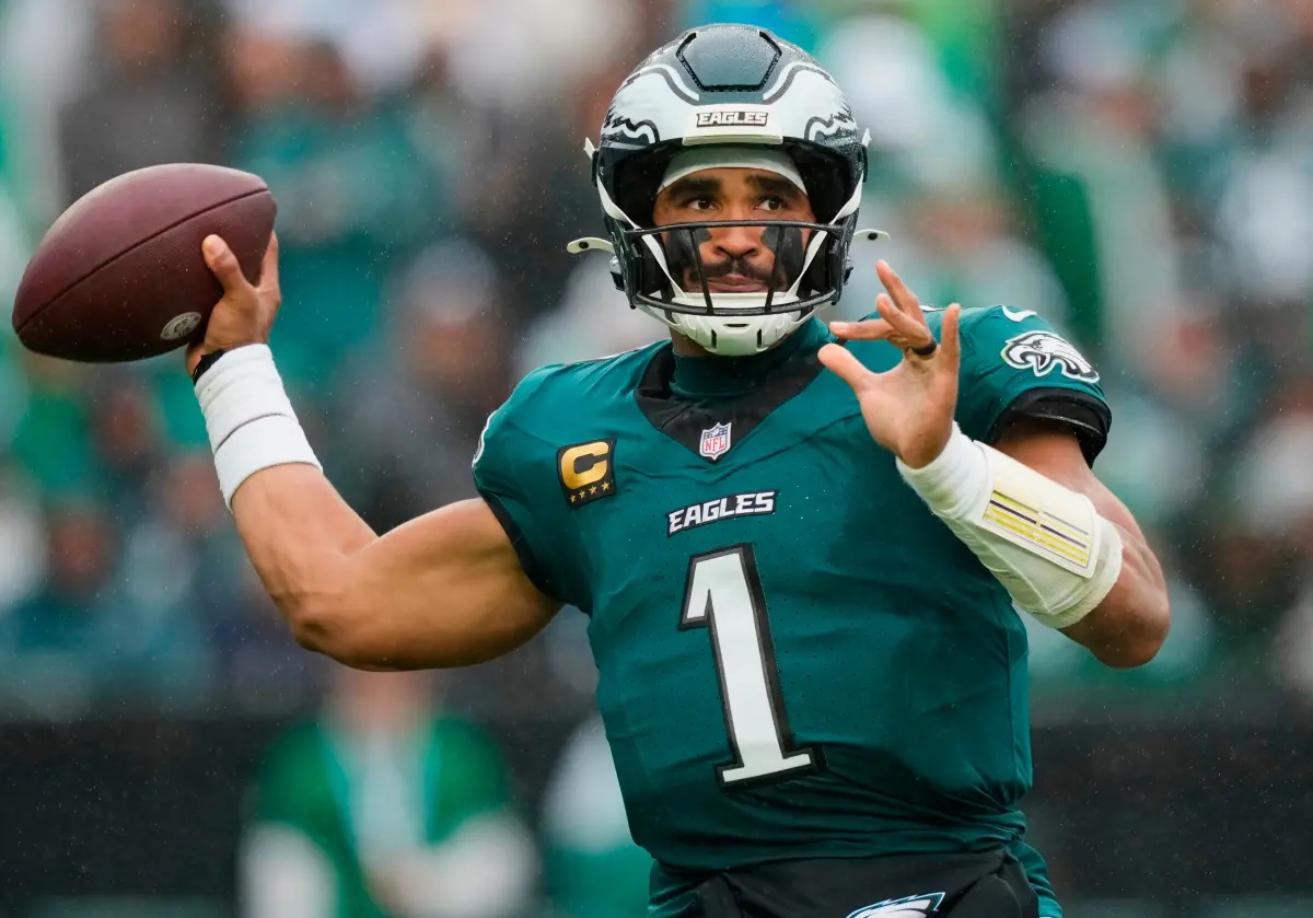 Eagles quarterback Jalen Hurts is out for the season after blood clots found in lungs
