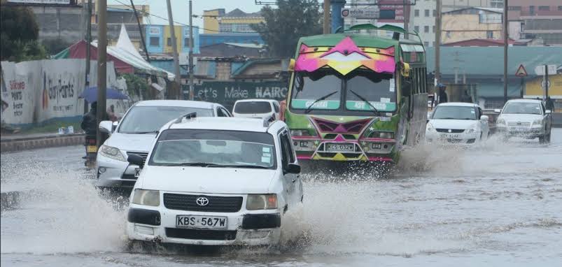 List of Counties to Receive Heavy Rainfall Starting Today Evening