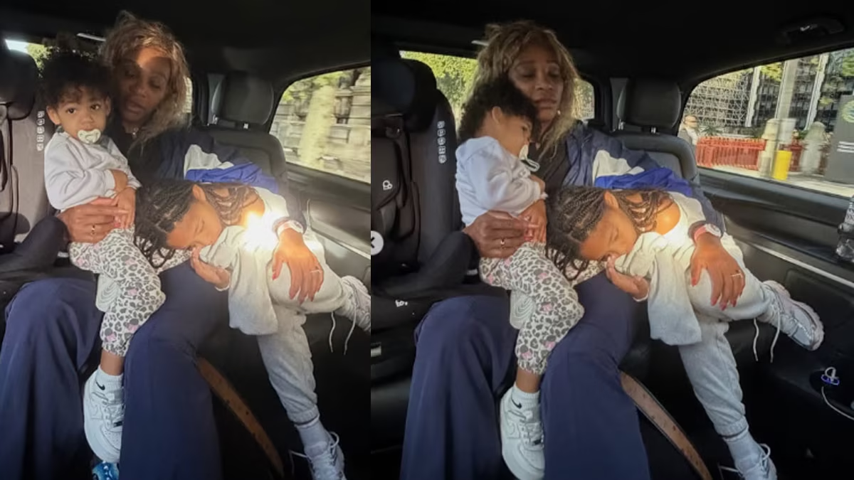 Serena Williams melts hearts with raw motherhood moment with daughters
