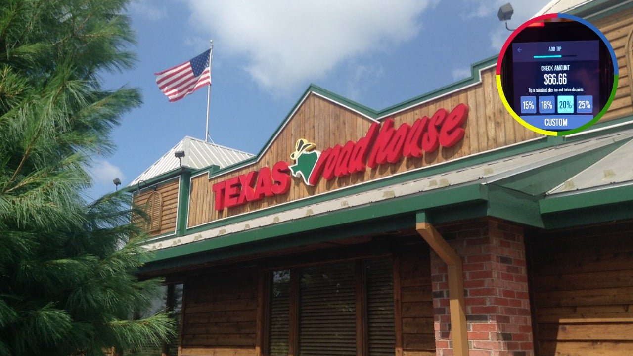 An Arkansas man went to tip 20% on his $66.66 Texas Roadhouse bill, then noticed the tablet’s suggested tip was $16.28