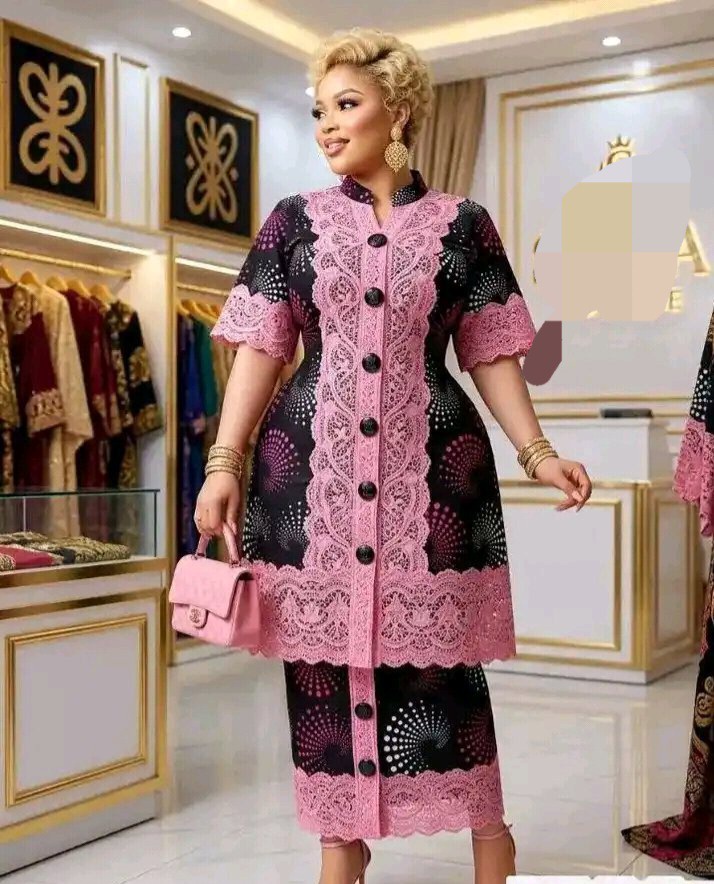 Beautiful Ankara Front-Button Gown Styles Every Woman Should Try for an Elegant Look