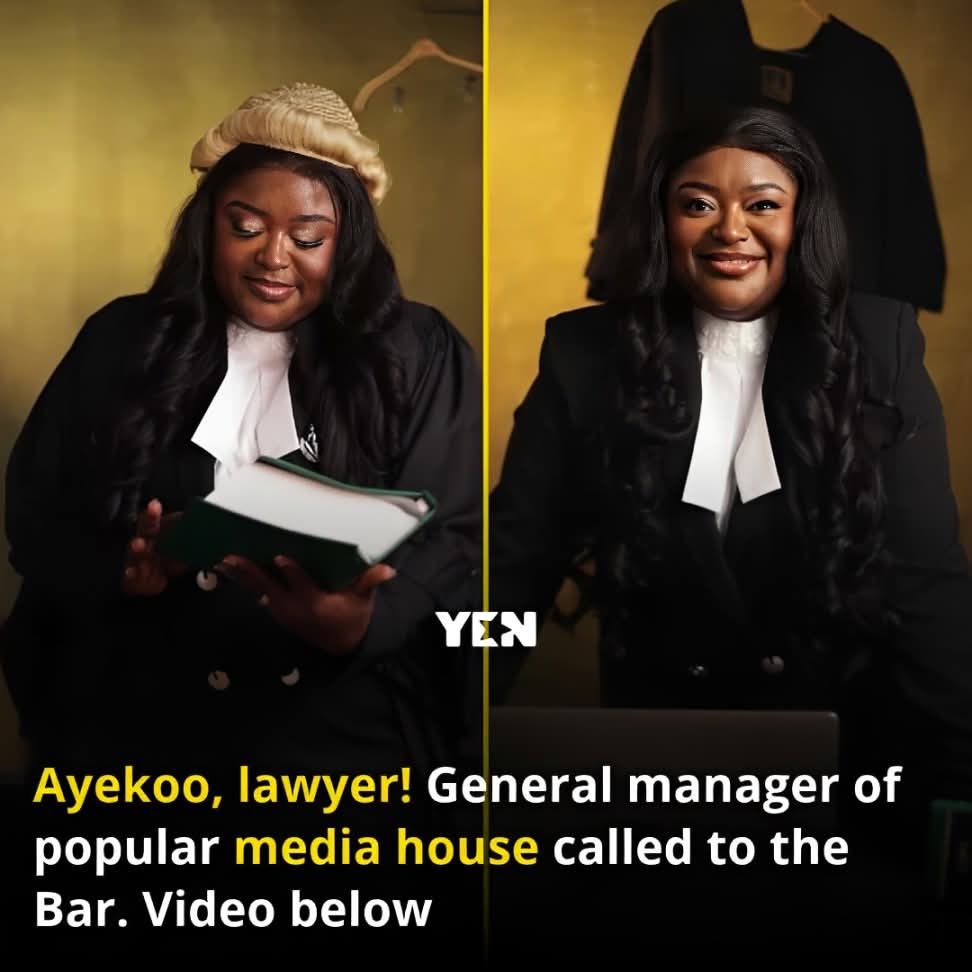 Ayekoo, Lawyer Ghanaian Media General Manager Called to the Bar in Style