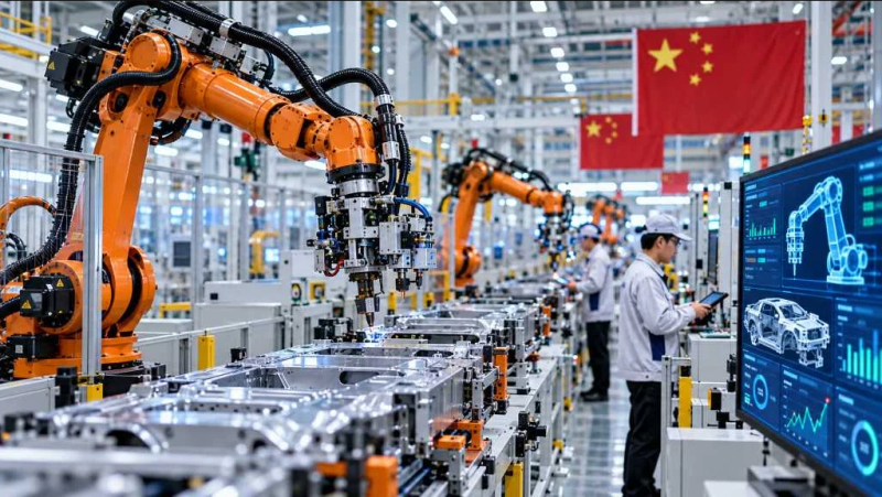 China’s factory rebound signals growing role of AI in industrial expansion