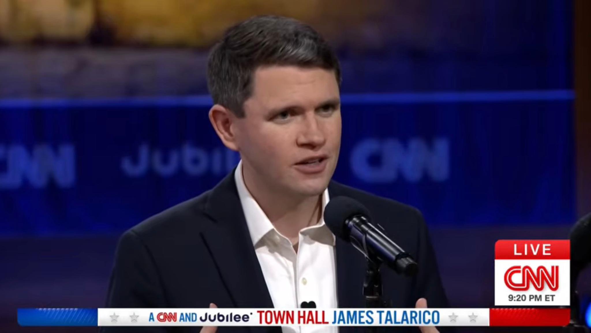 James Talarico ruthlessly fact-checked by voter after claiming Bible is ‘silent’ on abortion at CNN town hall