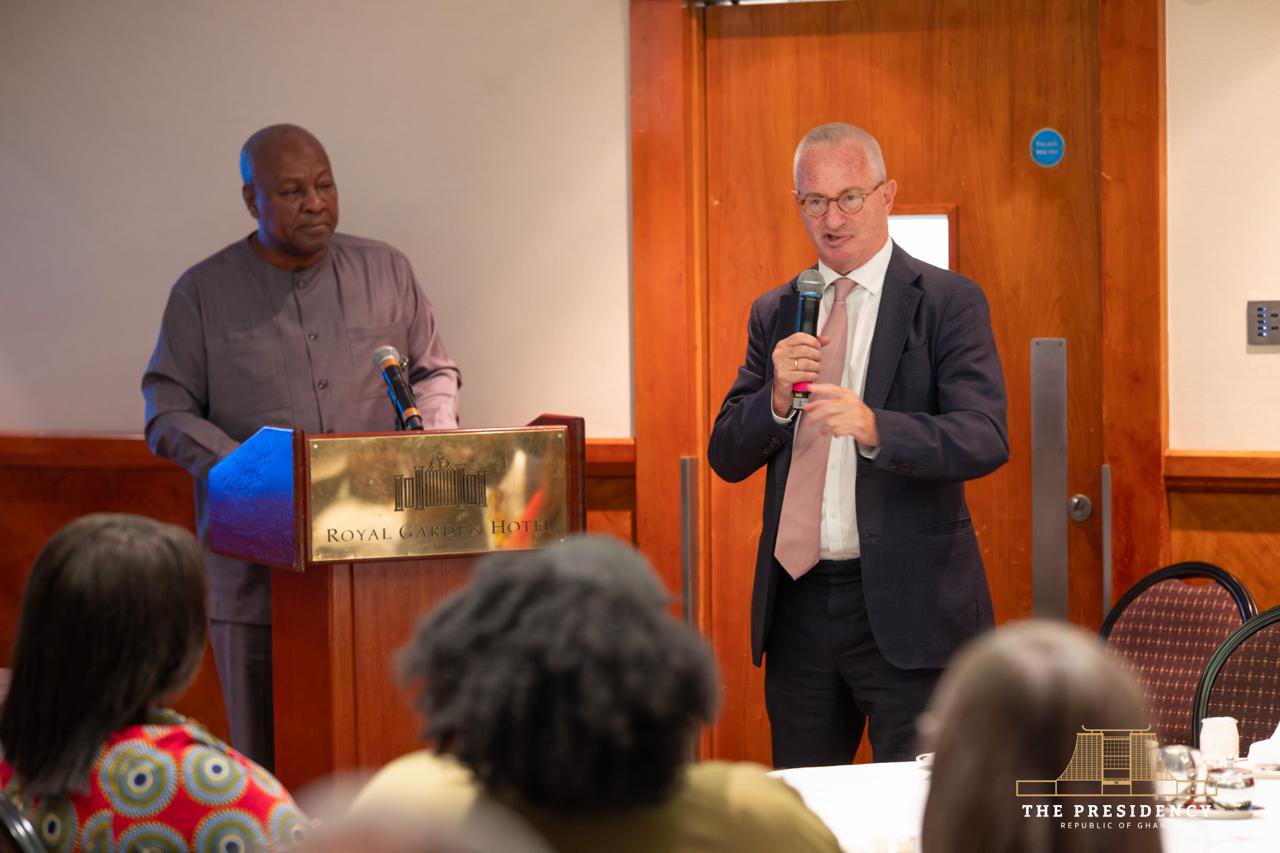 Mahama holds meeting with a cross-party UK parliamentary group in London