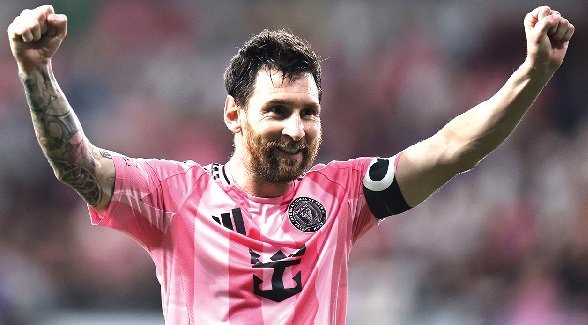 Messi scores brace after international retirement