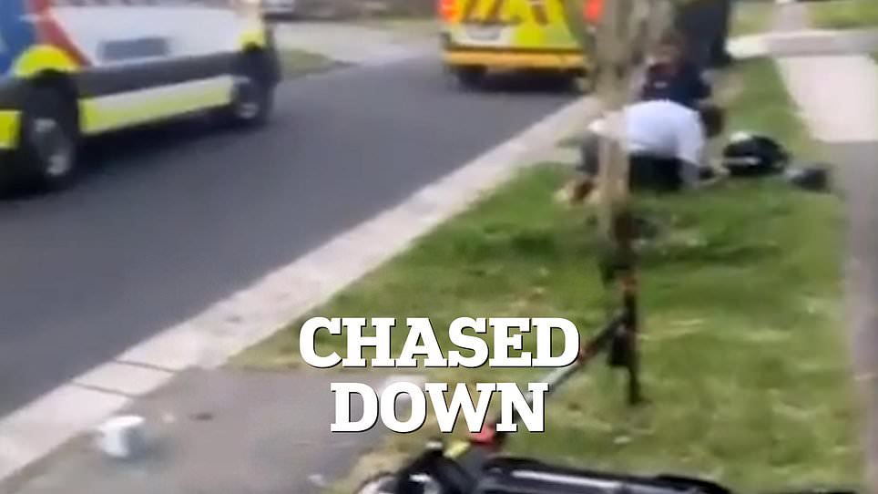 Melbourne boys injured after ute allegedly chases them on e-scooter
