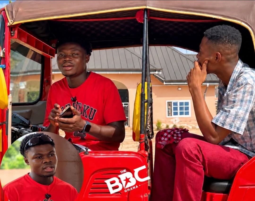 Pragia Rider Prince Claims He Earns GH₵700 a Day, Says Tricycle Business Beats Office Work