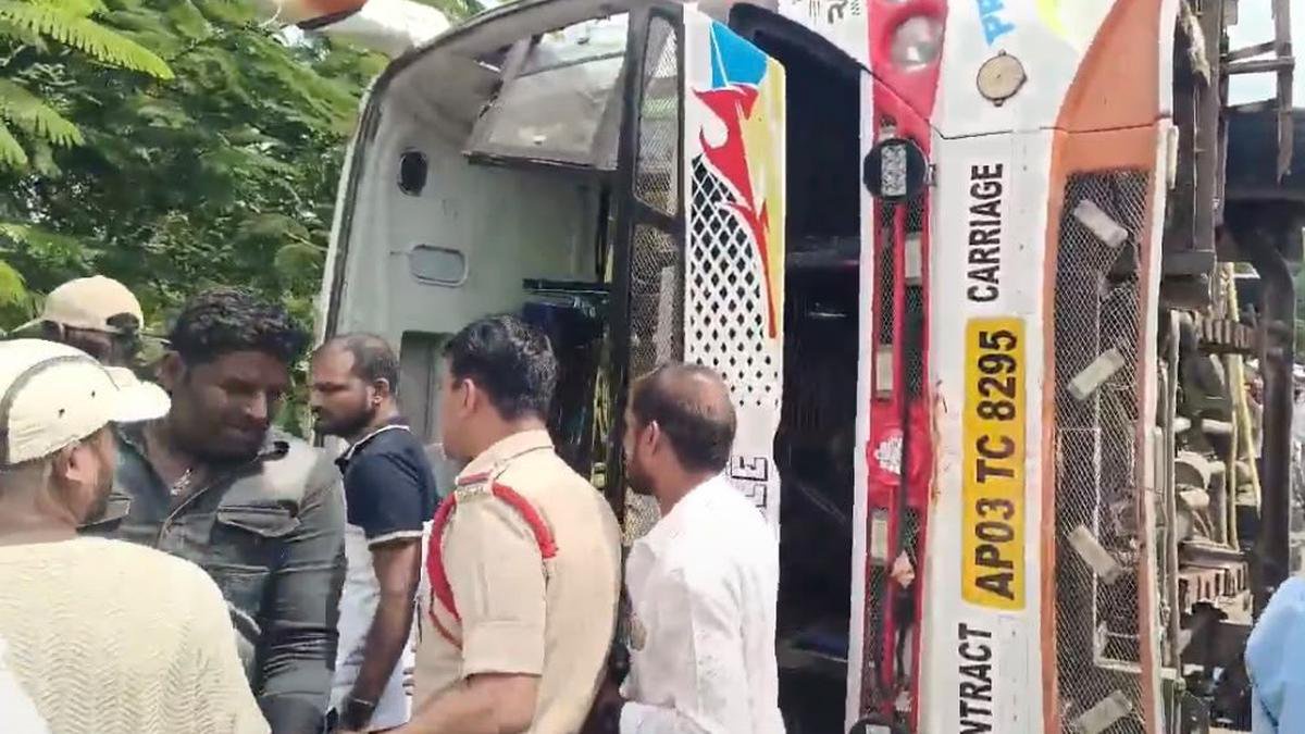 Four women killed as bus on way to funeral overturns on Ananthagiri ghat road in Telangana’s Vikarabad