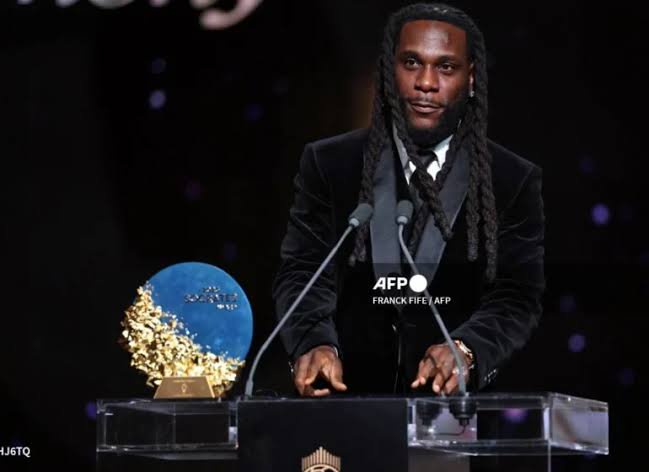 Burna Boy makes history as first Nigerian artiste to present Ballon d’Or award