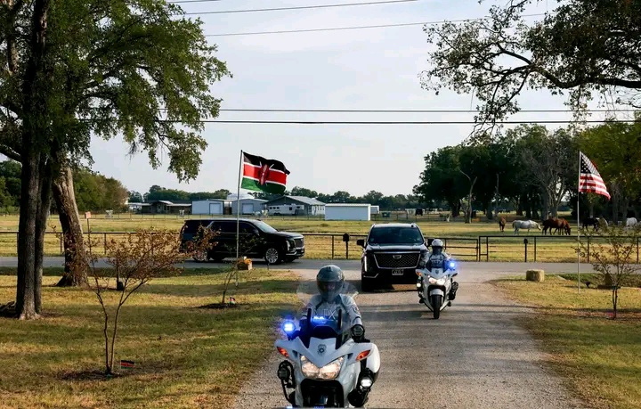 Gachagua Receives Police Escort as He Arrives at Wamunyoro Home in Dallas