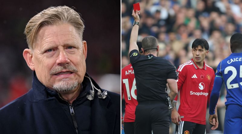 ‘Utter Shame’ – Peter Schmeichel Criticizes Martinez for Chelsea Red Card, Stunned Man Utd Legend Remarks ‘I’m Speechless’