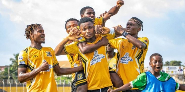 Edmond Amakye dedicates MoTM award to Ashantigold teammates after FC Samartex triumph
