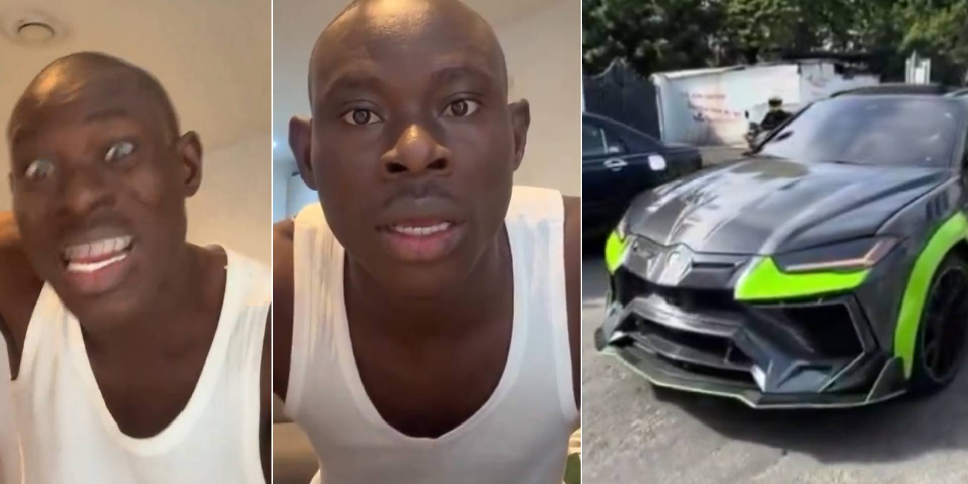 Geh Geh gives OGB 24 hours to remove his Lamborghini from Lagos streets