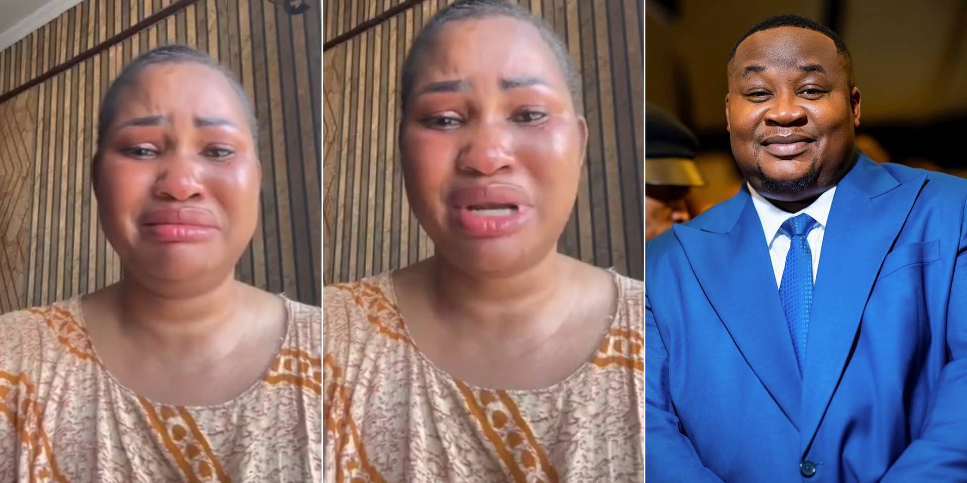Hellen Ati says she is tired of raising son alone, threatens to return him to Nigeria