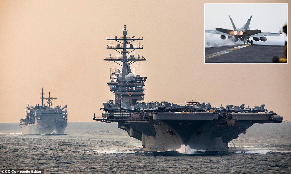 Navy pilots rescued after ejecting from aircraft off Virginia