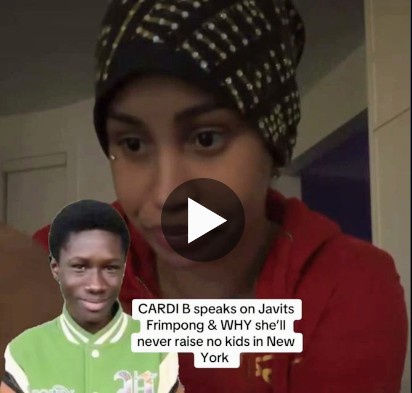 Cardi B Reacts To Javits Frimpong’s Death With Emotional Message About Raising Children In New York