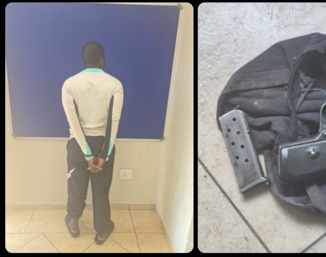 Another Limpopo Artist Caught Red Handed With Unlicense Firearm Without Serial Number & 80 Round