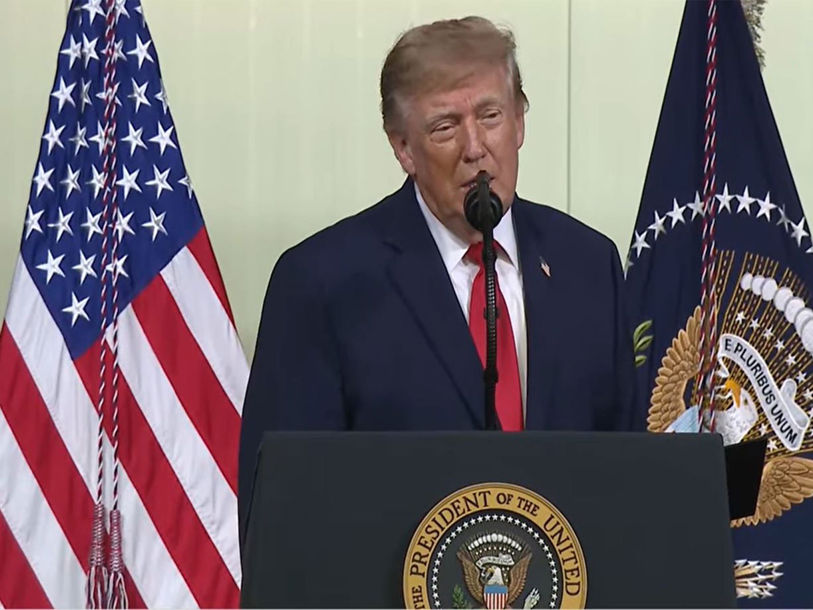 Trump says tariffs bringing factories back to US