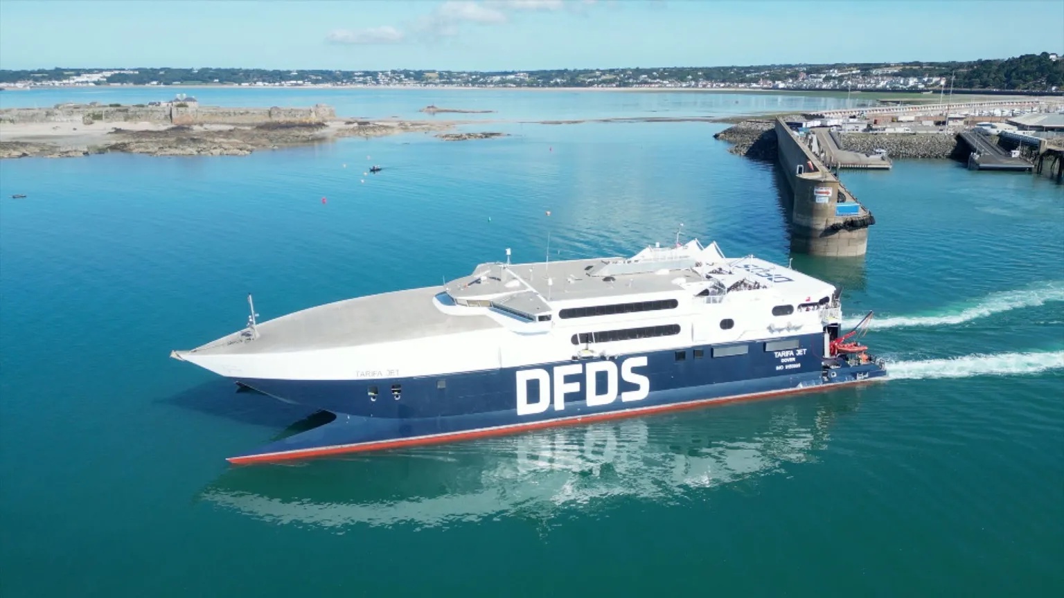 DFDS expands schedule for 2027 Jersey-Poole route