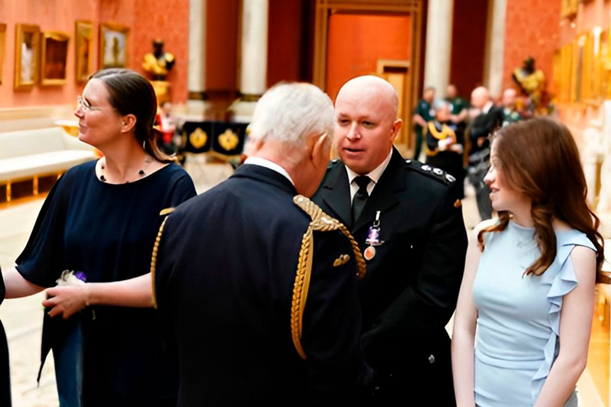 Hero firefighter honoured by the King reveal he’s haunted by the faces of Grenfell Tower victims