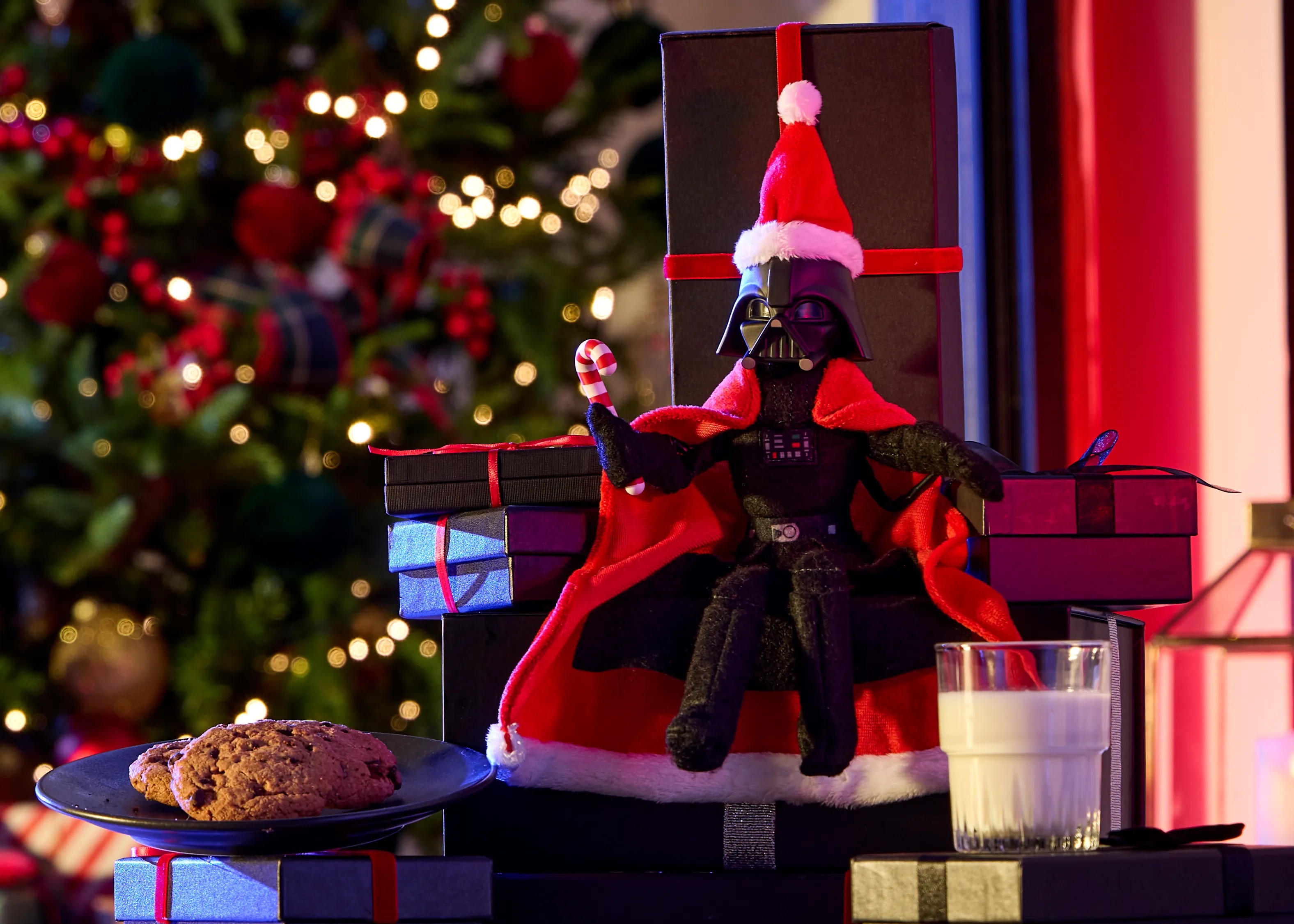 Disney’s 2026 Holiday Tech Toys Include Darth on a Hearth & Gingerbread Mini Spider-Bot [Exclusive]