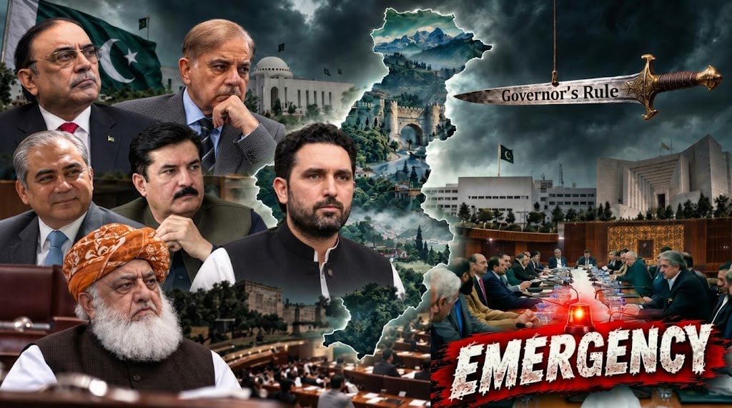 KP faces Emergency, Governor’s Rule at the Same Time amid Political, Security Crisis