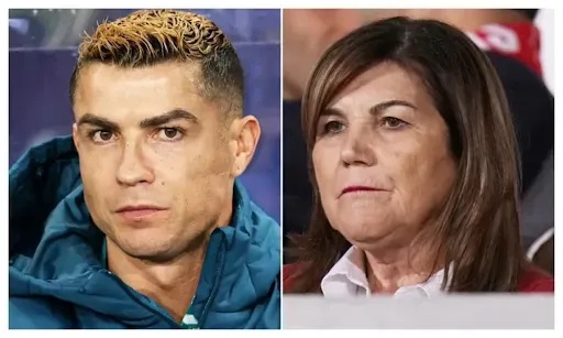 Cristiano Ronaldo’s mother breaks down in tears over Portugal walk-out