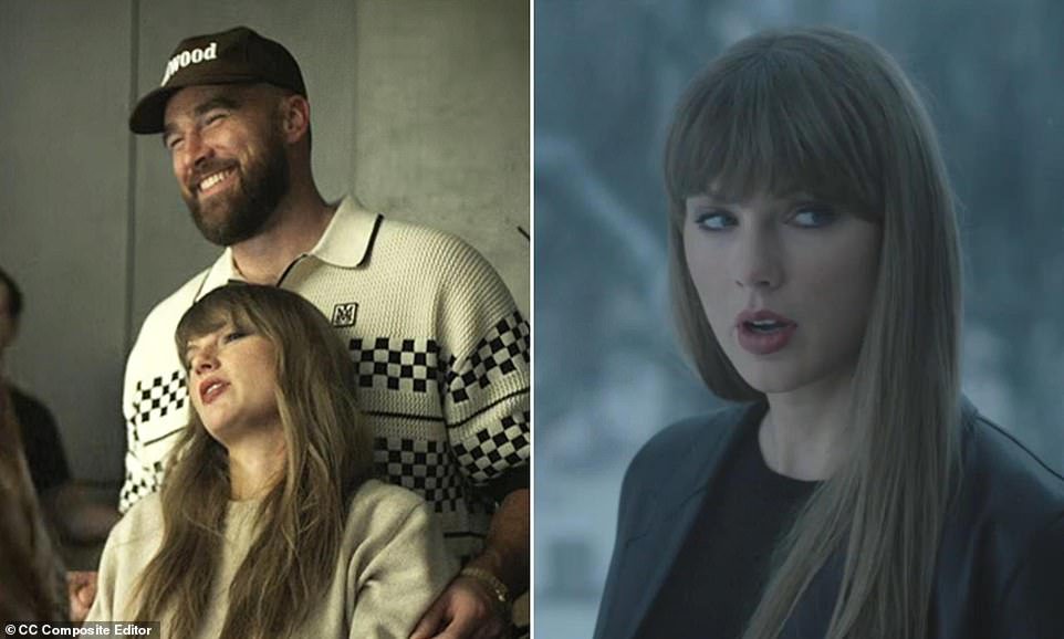Taylor Swift and Travis Kelce cosy up in new Patient Zero footage