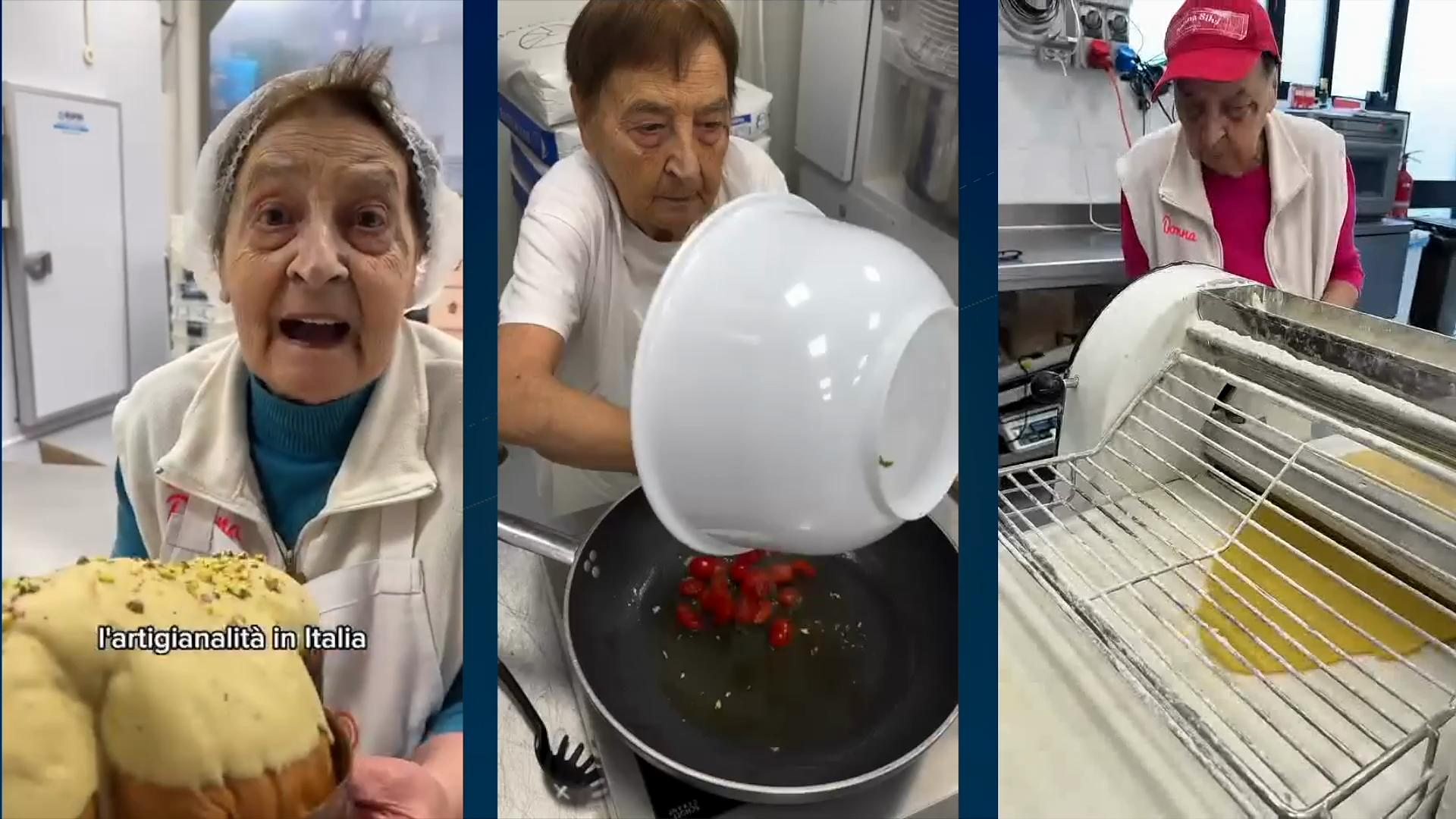 The Tuscan nonna teaching the internet to cook