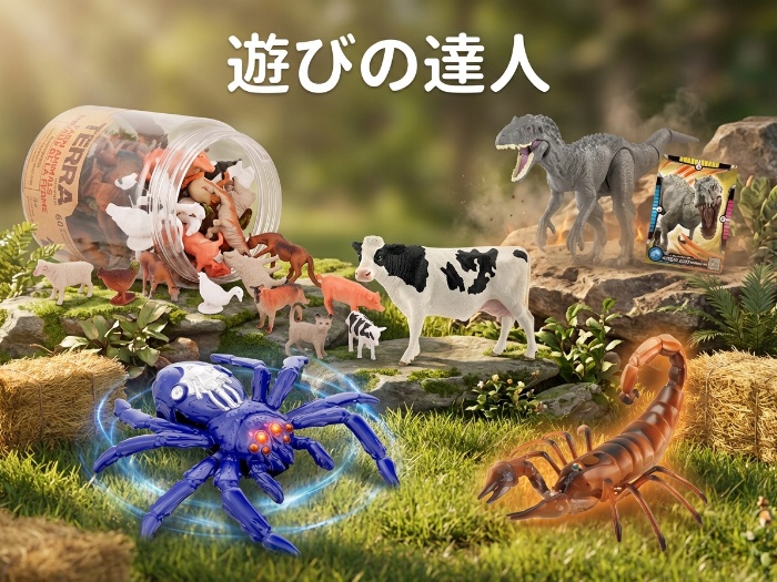 おもちゃで体験！冒険の世界へようこそ