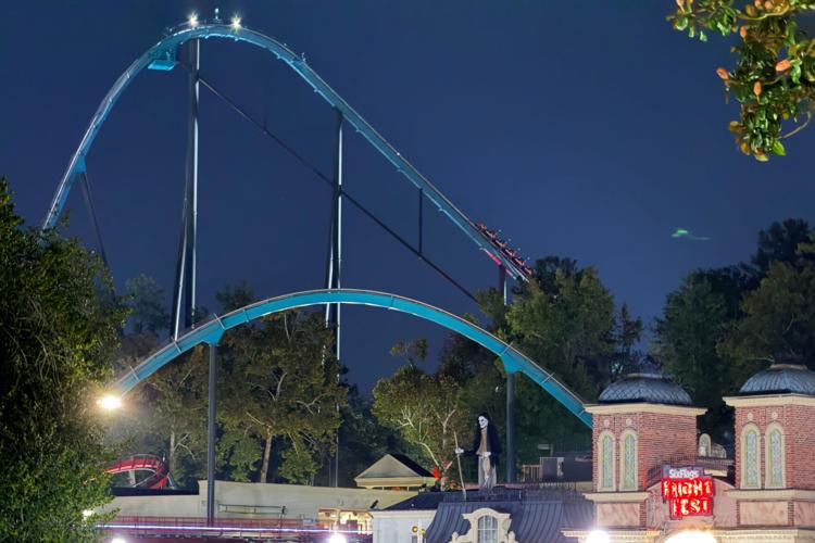 Visitors witness a man being thrown to his death from a Six Flags roller coaster in Georgia