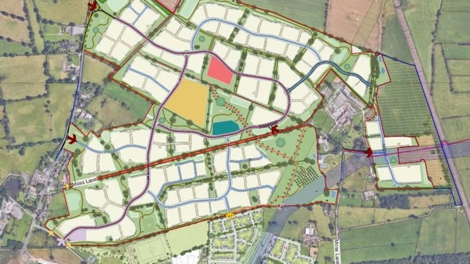 Plan to build 1,700 homes near new hospital