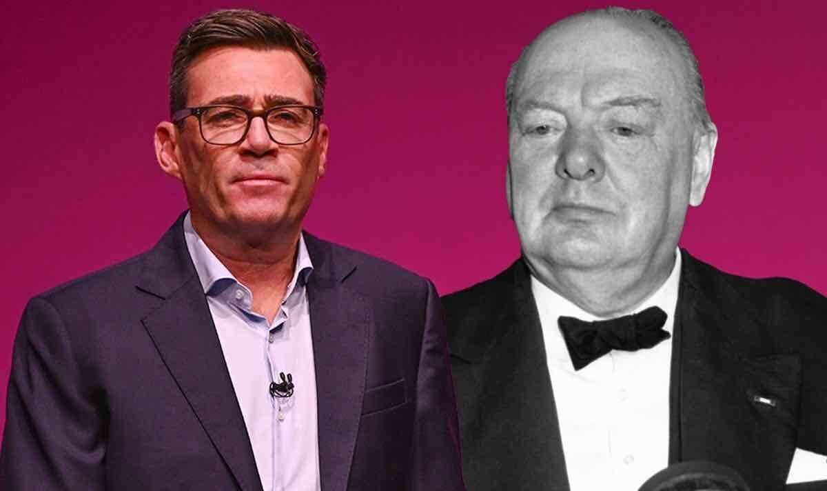 Max Hastings: ‘Churchill’s words in 1940 were courageous – Burnham should learn from them’