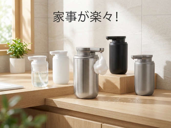 おしゃれで便利！自動ソープディスペンサー特集